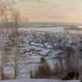 Wedernikow Boris - Winter in Russian Village